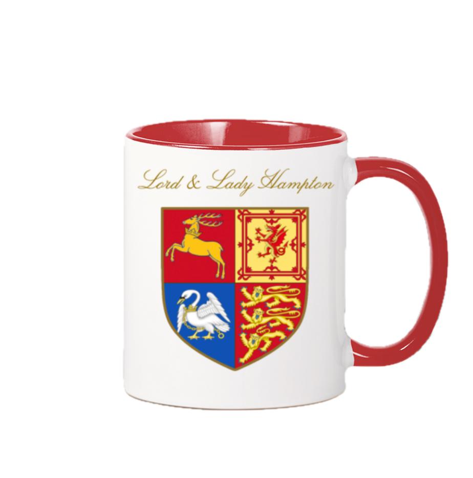 Lord Lady & Hampton Coffee Mug (Red)
