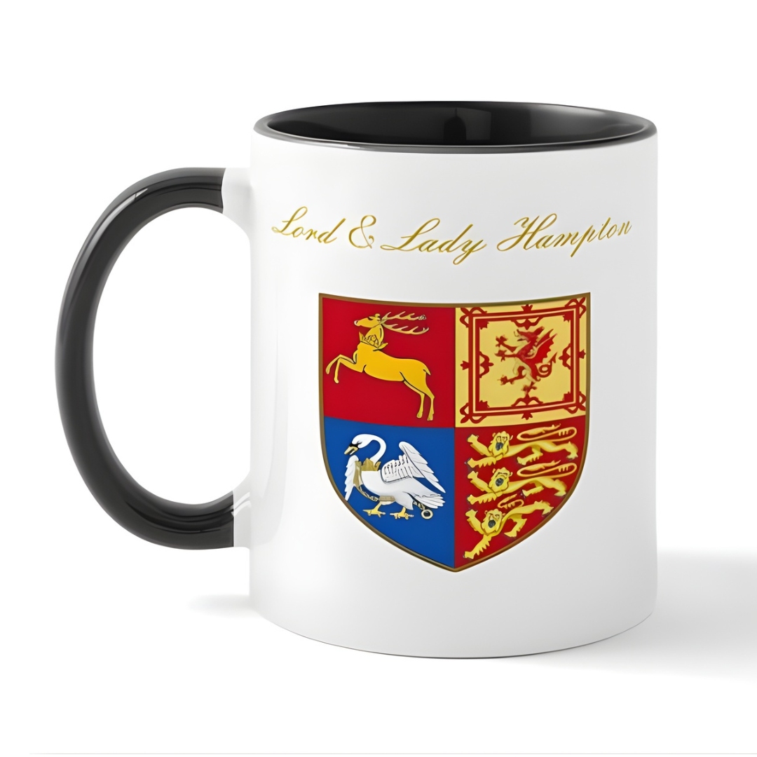 Lord Lady & Hampton Coffee Mug (Black)