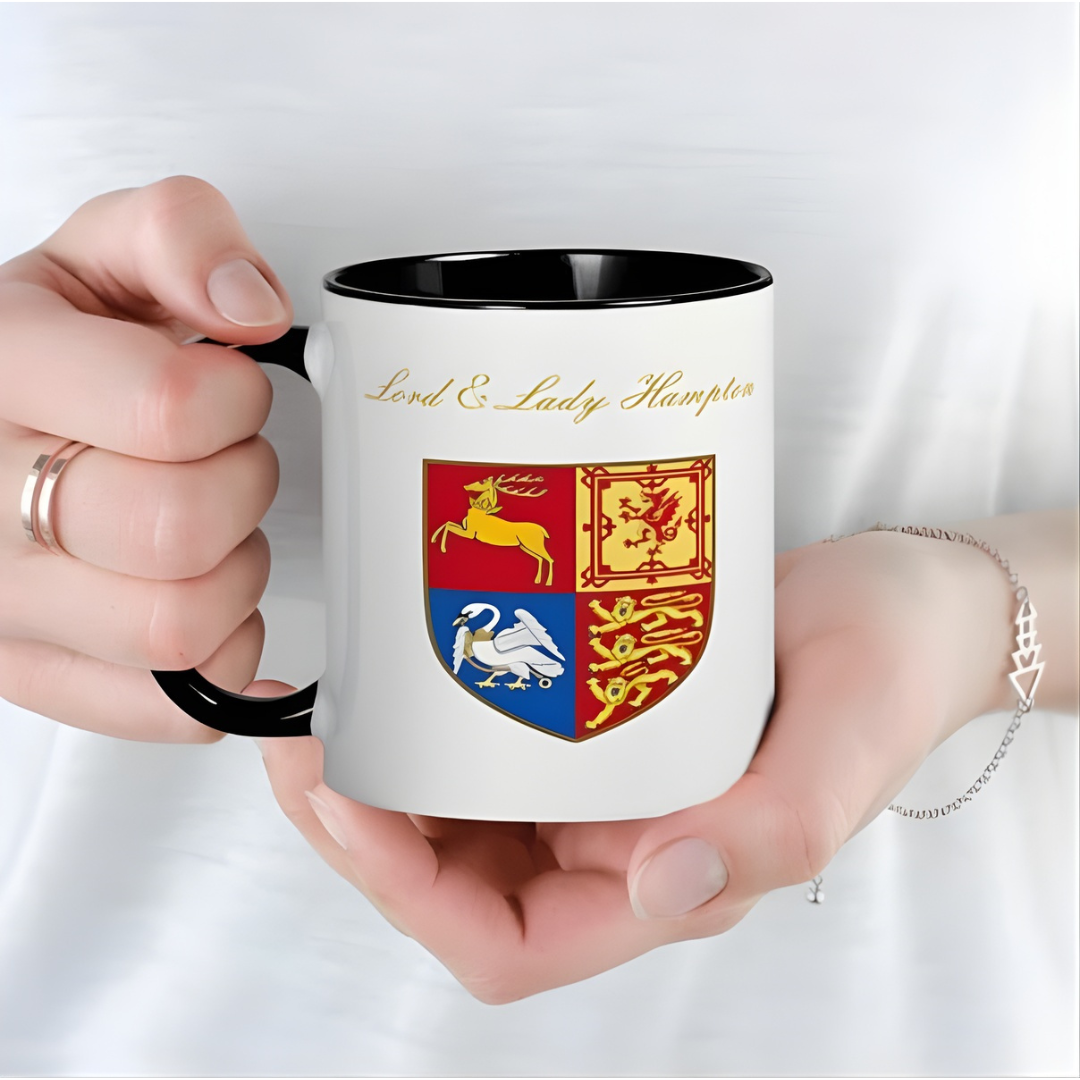 Lord Lady & Hampton Coffee Mug (Black)