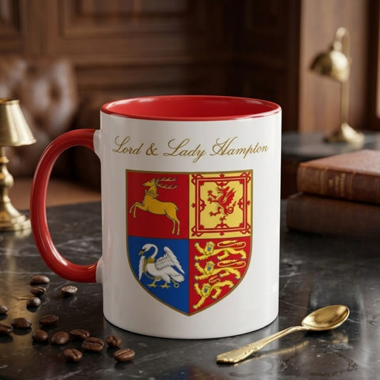 Lord Lady & Hampton Coffee Mug (Red)