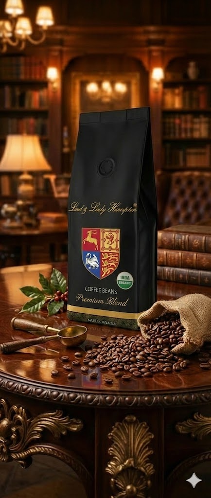 LORD & LADY HAMPTON Organic Coffee Beans